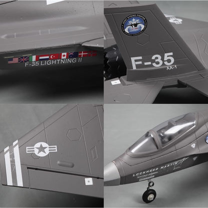 FX9635 F35 R/C RTF Brushless airplane with EDF system FX9635