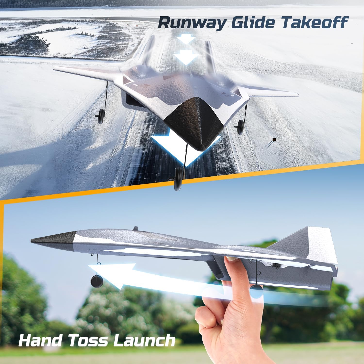 FX9672 SR72 RTF R/C airplane brushed with new remote FX9672