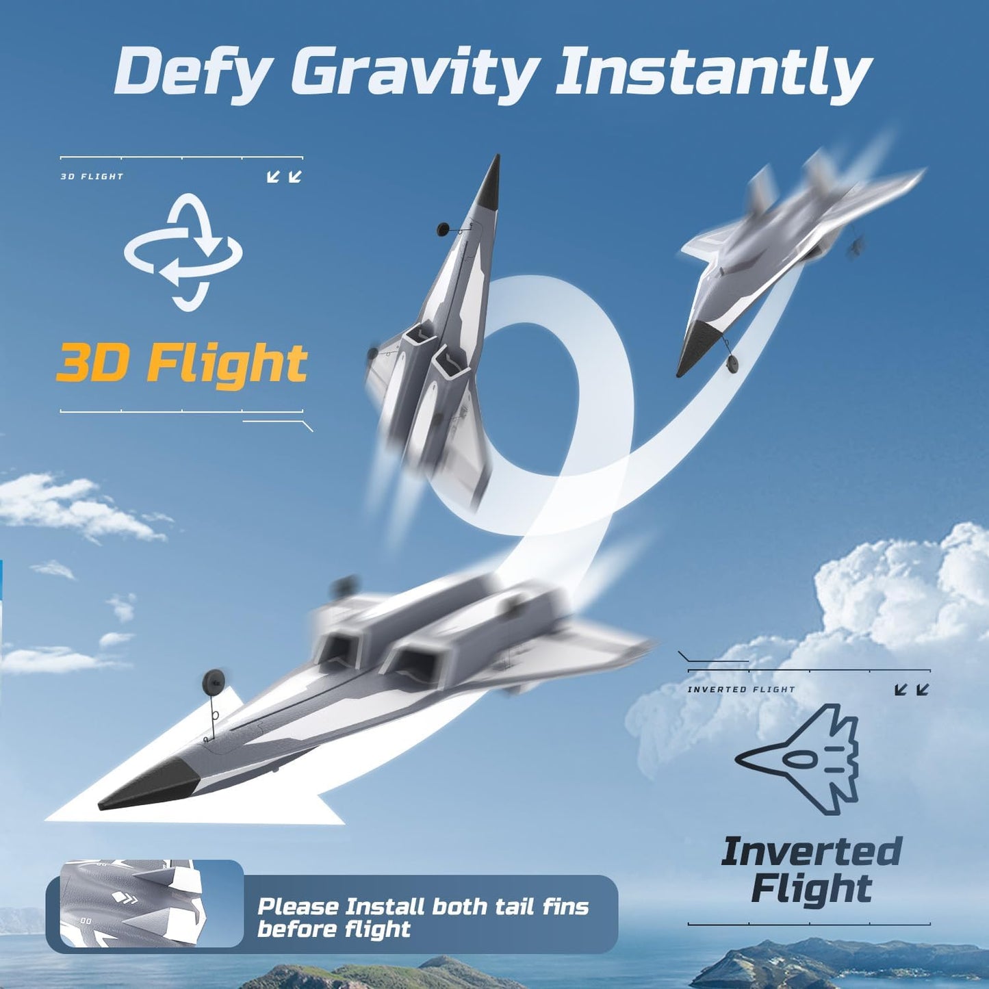 FX9672 SR72 RTF R/C airplane brushed with new remote FX9672