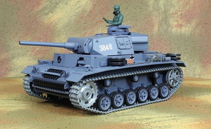 German Panzer III type L RC Tank Full Pro