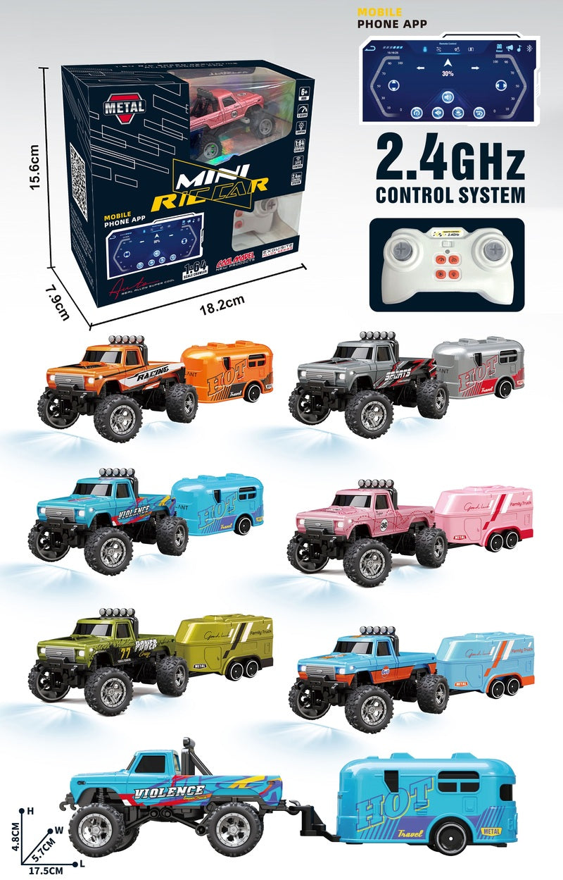 1/64 Truck w/ Trailer HG4 136