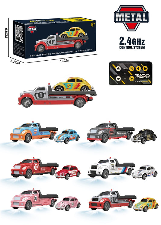 R/C Tow truck with Beetle HG4-186