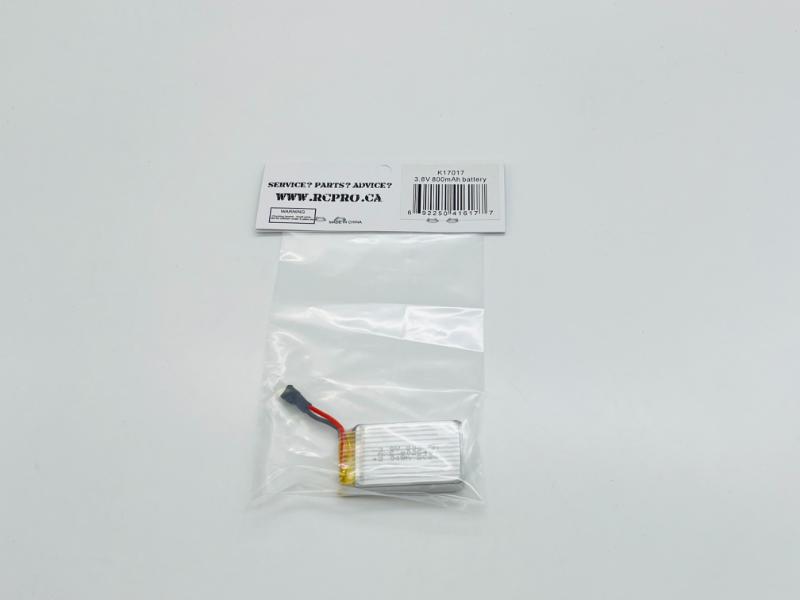 K170 3.8V 800mAh battery K17017