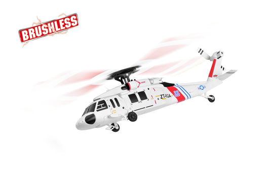 K270 R/C Brushless Black Hawk UH-60L 4CH Flybarless RC Helicopter with Optical Flow