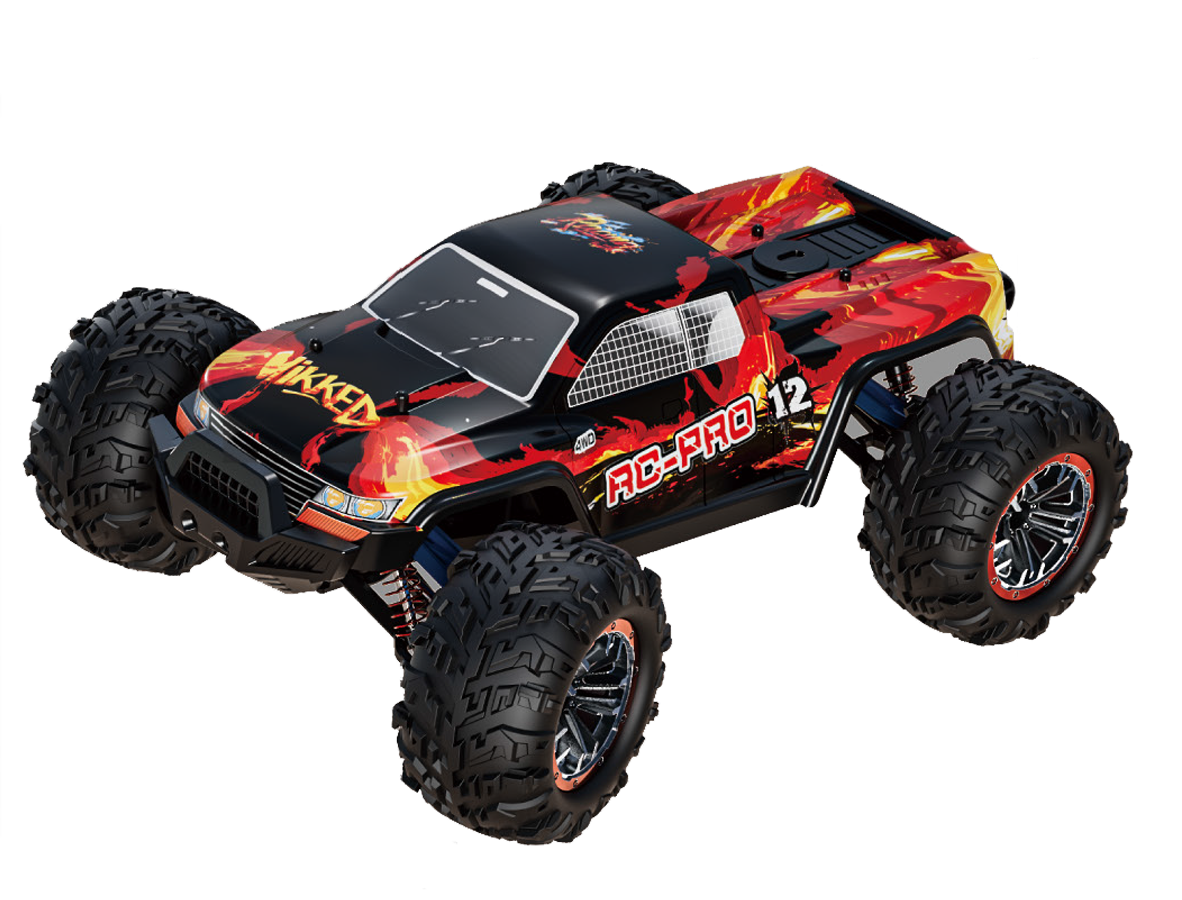 WIKKED – 1:12 SCALE 4X4 BRUSHLESS MONSTER TRUCK