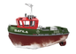 SATILA – 1/72 2.4G MINI R/C SCALE TUGBOAT