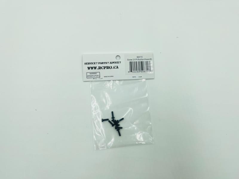 MACH1 Scew 2.6*8 Button Head(8) MA72