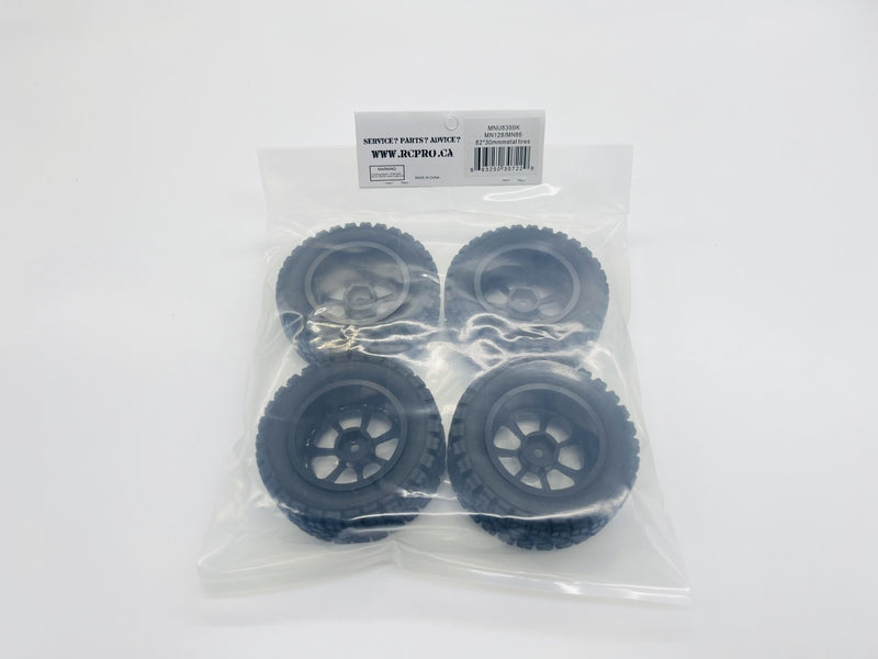 MN128/MN86 82*30 metal tires MNU839BK