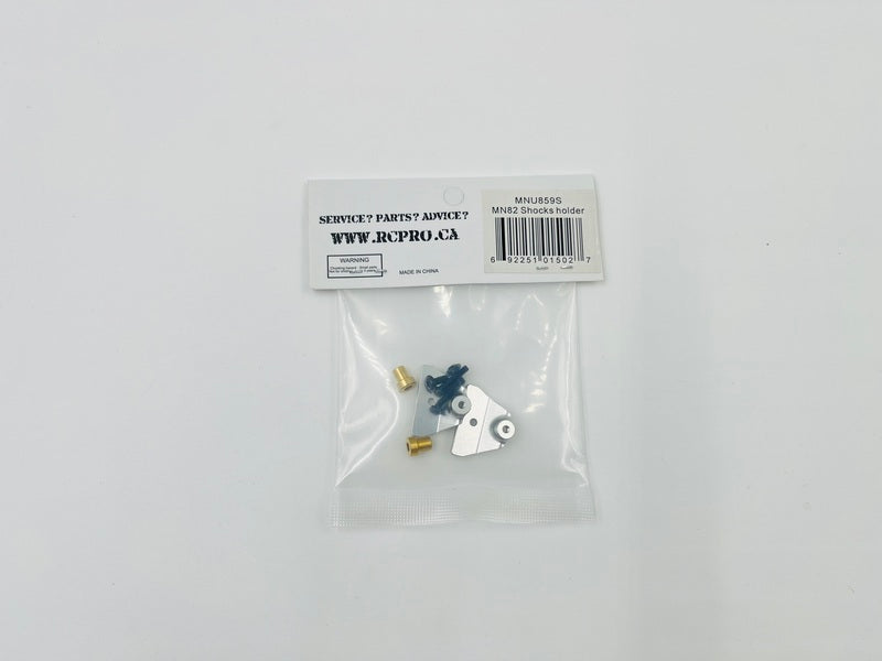 MN82 Shocks holder - Silver MNU859S
