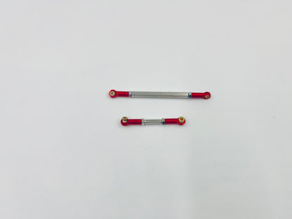 MN82 Steering & servo linkage - Red MNU862R