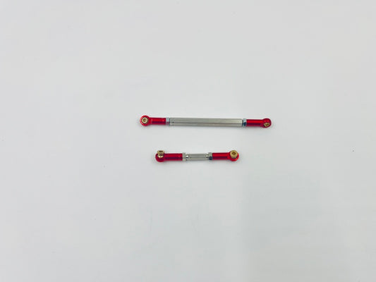 MN82 Steering & servo linkage - Red MNU862R