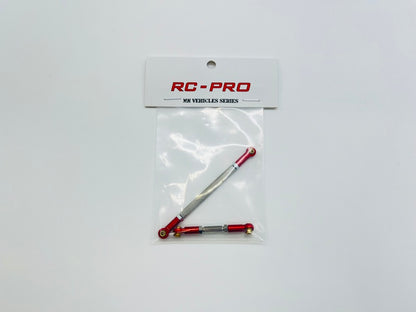 MN82 Steering & servo linkage - Red MNU862R