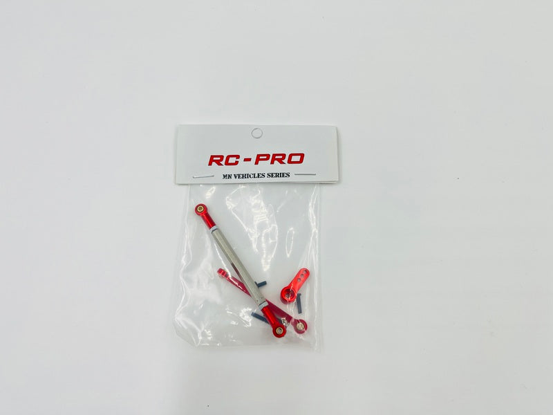 MN82 Steering bar, servo bar, servo arm - Red MNU999R
