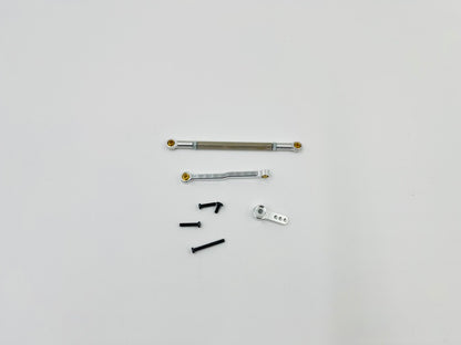 MN82 Steering bar, servo bar, servo arm - Silver MNU999S