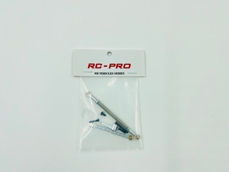 MN82 Steering bar, servo bar, servo arm - Silver MNU999S