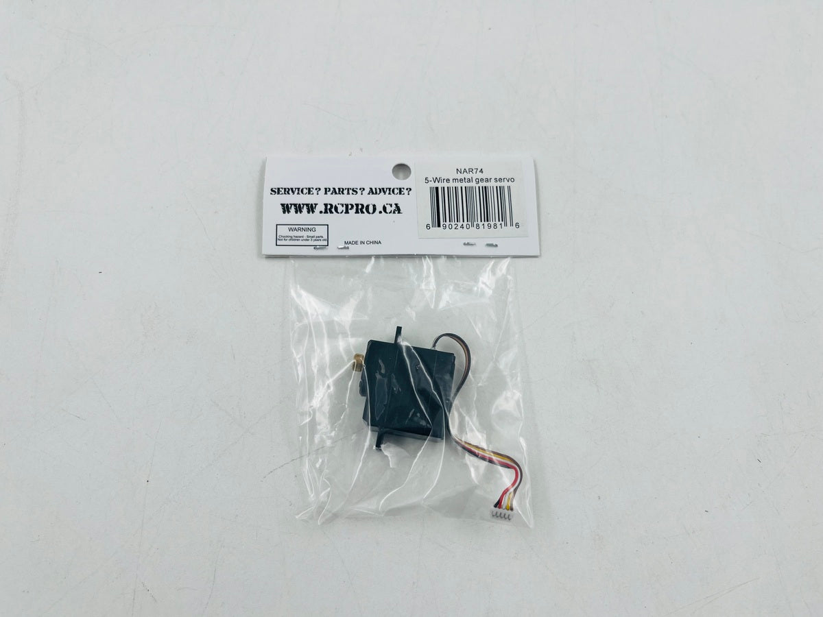 NARLY 5-Wire metal gear servo NAR74
