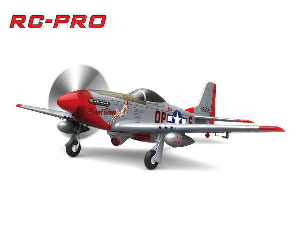 R/C airplane 3D/6G P-51