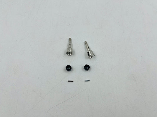 Metal Wheel Shaft And Pins Hex (2PCS) R1817