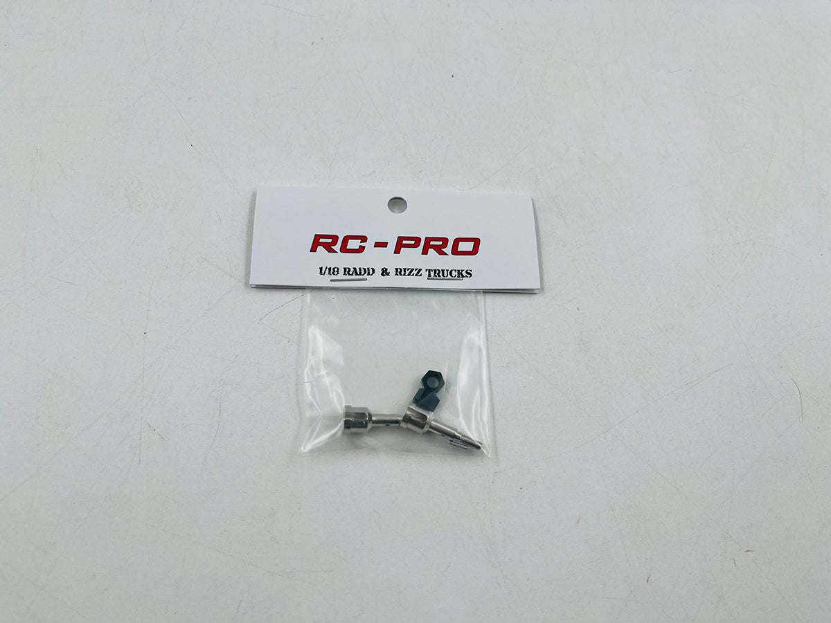 Metal Wheel Shaft And Pins Hex (2PCS) R1817