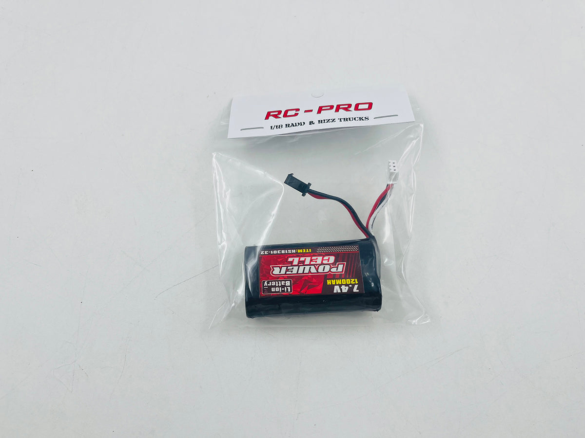 Li-ion Battery Pack (7.4V 1200mAh) R1832