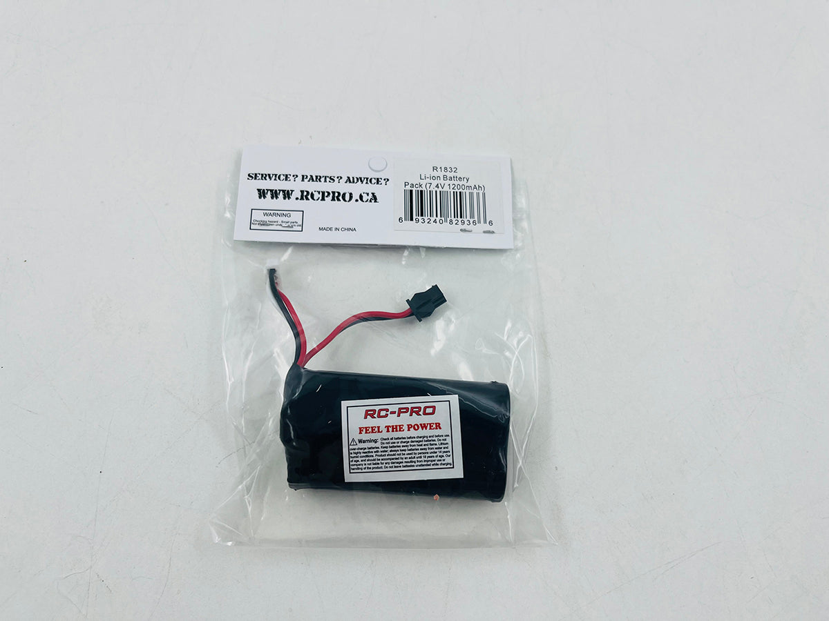 Li-ion Battery Pack (7.4V 1200mAh) R1832