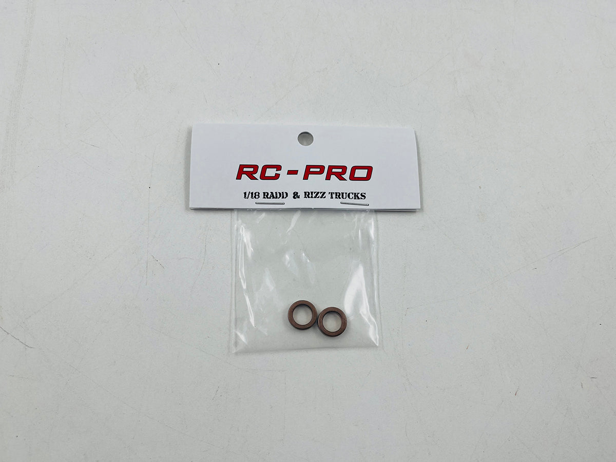 Wheel Copper (Big) (2PCS) 8*12*3.5mm R1843