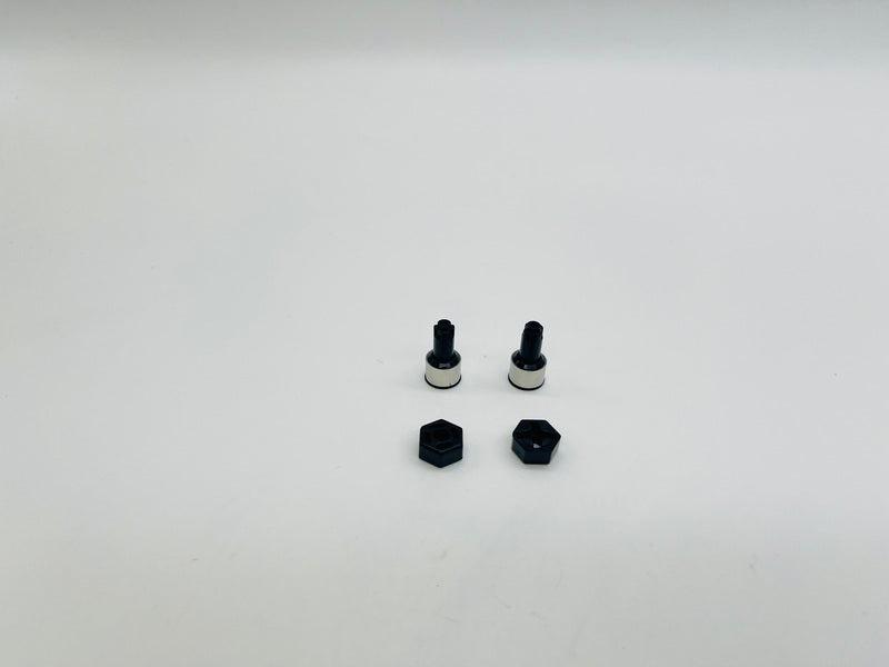 CRUNCHER Wheel Shaft And Hex (2) RCP18117