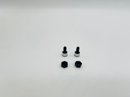 CRUNCHER Wheel Shaft And Hex (2) RCP18117