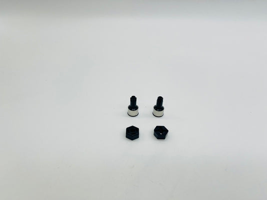 CRUNCHER Wheel Shaft And Hex (2) RCP18117