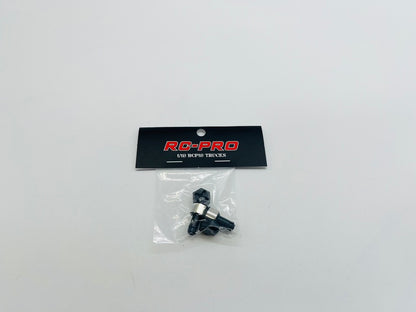 CRUNCHER Wheel Shaft And Hex (2) RCP18117