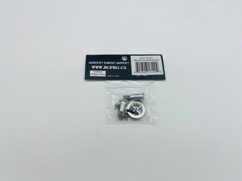 CRUNCHER Metal F/R Differential RCP18120