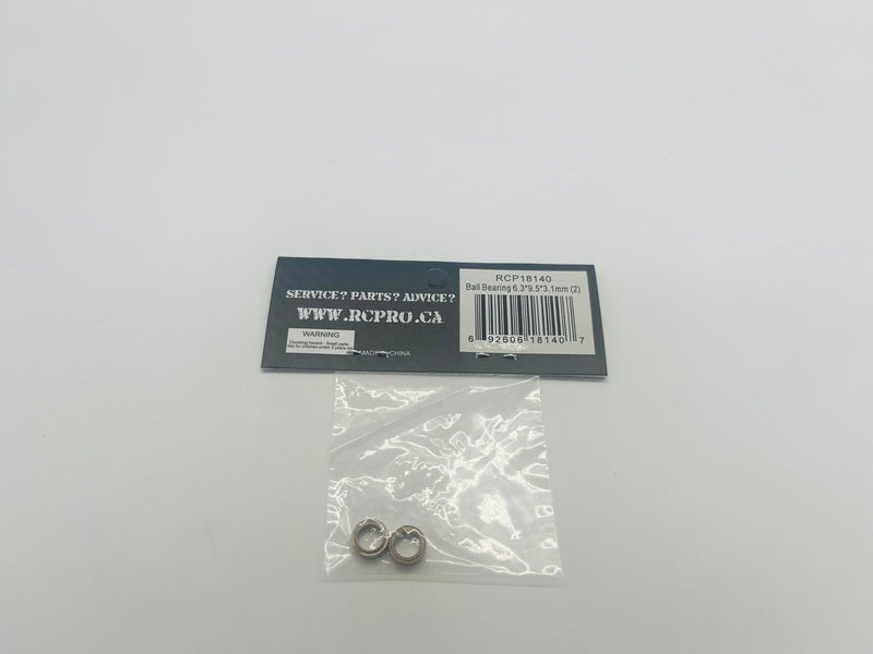 CRUNCHER Ball Bearing 6.3*9.5*3.1mm (2) RCP18140
