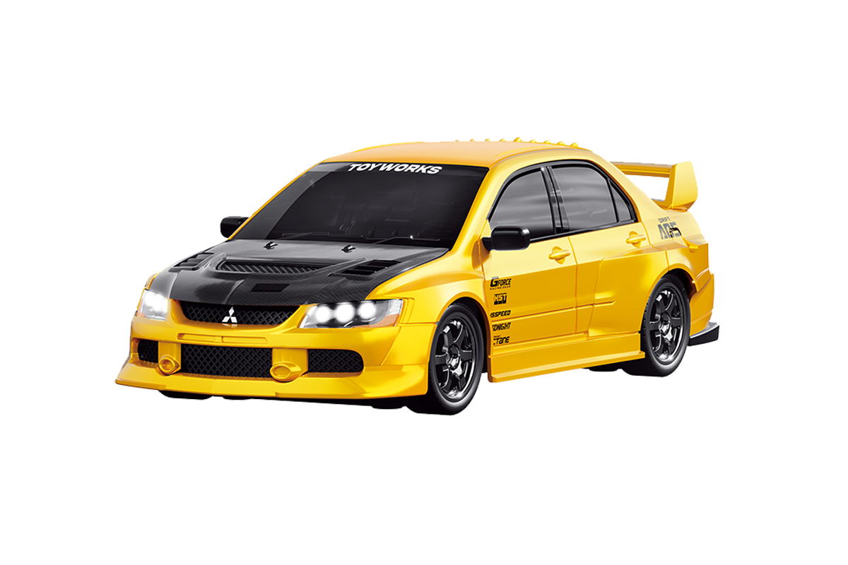 1/43 RC drift car metal - Mitsubishi Lancer Evolution IX - 6 Colors