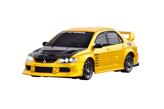 1/43 RC drift car metal - Mitsubishi Lancer Evolution IX - 6 Colors