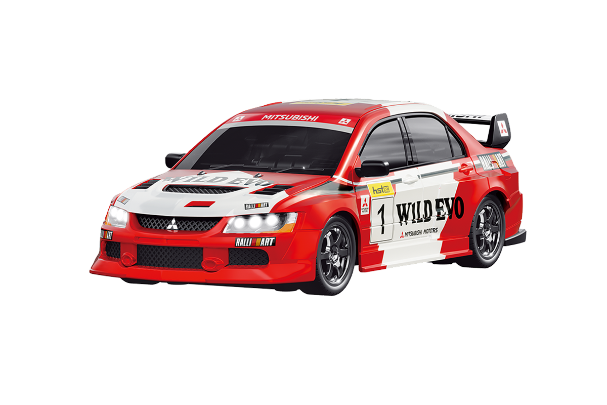 1/43 RC drift car metal - Mitsubishi Lancer Evolution IX - 6 Colors