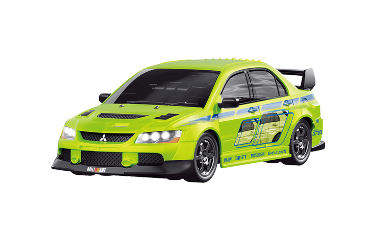 1/43 RC drift car metal - Mitsubishi Lancer Evolution IX - 6 Colors