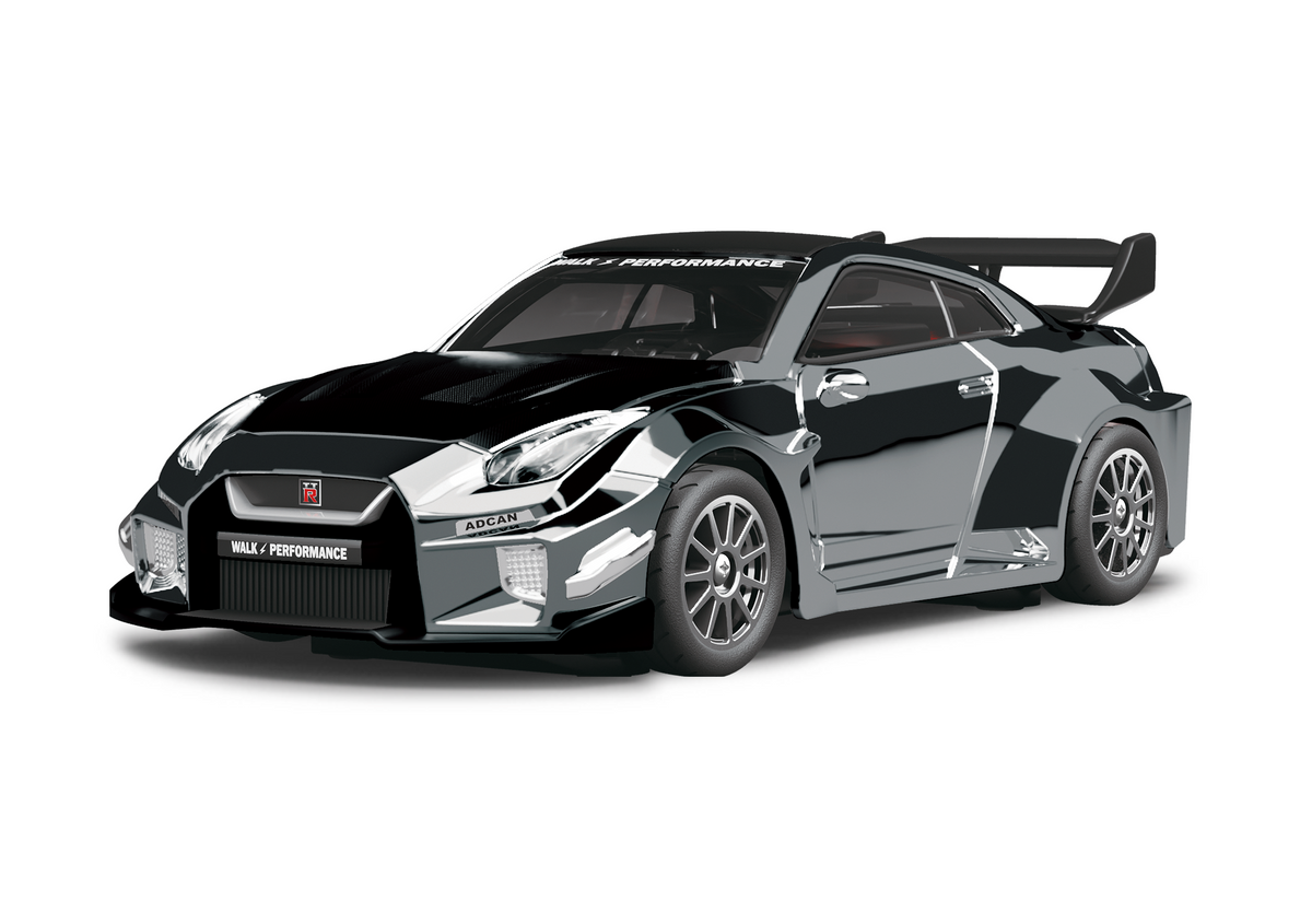 1/43 RC drift car metal - Nissan GTR (R35) - 2 Colors