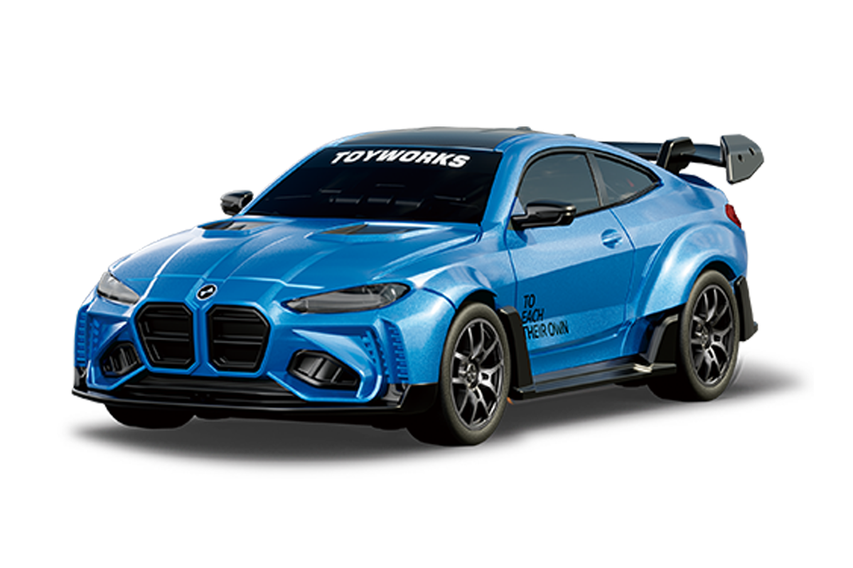 1/43 RC drift car metal - BMW M4 Coupe G82 - 9 Colors