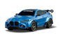 1/43 RC drift car metal - BMW M4 Coupe G82 - 9 Colors