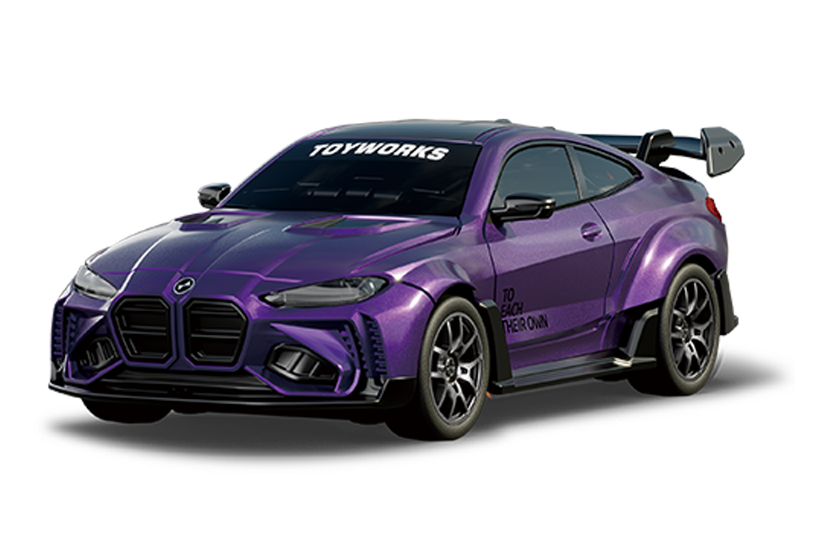 1/43 RC drift car metal - BMW M4 Coupe G82 - 9 Colors