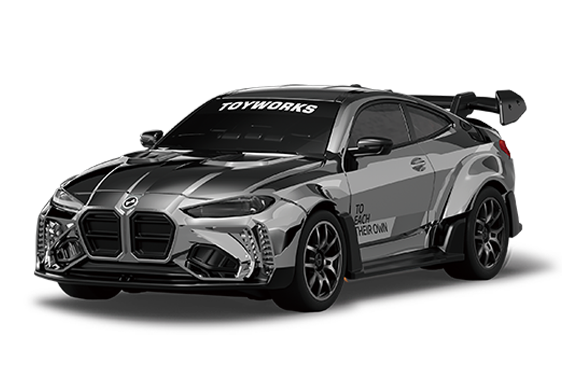 1/43 RC drift car metal - BMW M4 Coupe G82 - 9 Colors