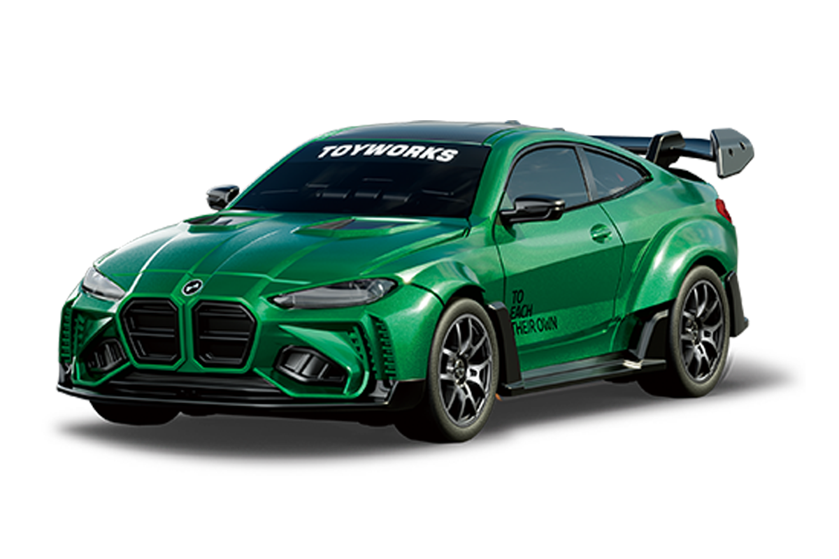 1/43 RC drift car metal - BMW M4 Coupe G82 - 9 Colors