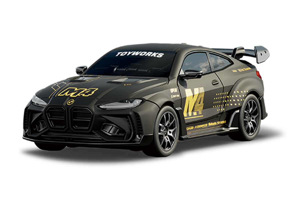 1/43 RC drift car metal - BMW M4 Coupe G82 - 9 Colors