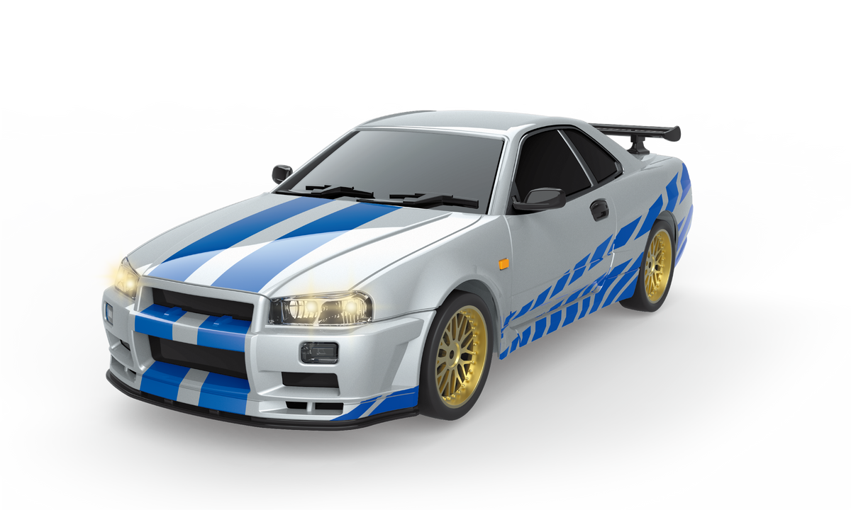 1:18 GTR R34 drift car - Nissan Skyline GTR  RCPLD1899