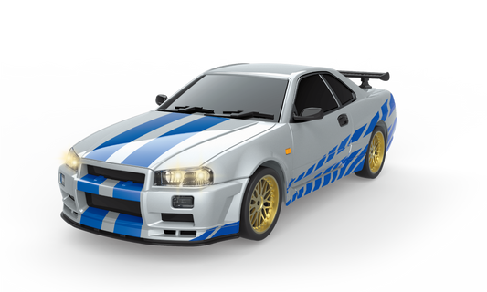1:18 GTR R34 drift car - Nissan Skyline GTR  RCPLD1899