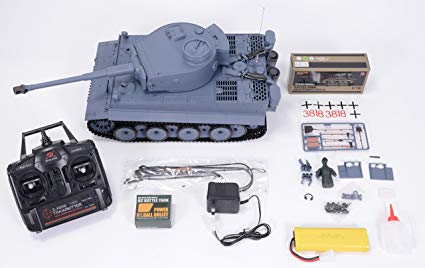 V7.0 1-16 German Tiger I RC Heavy Tank (BB AND IR) - PRO VERSION 3818-PRO