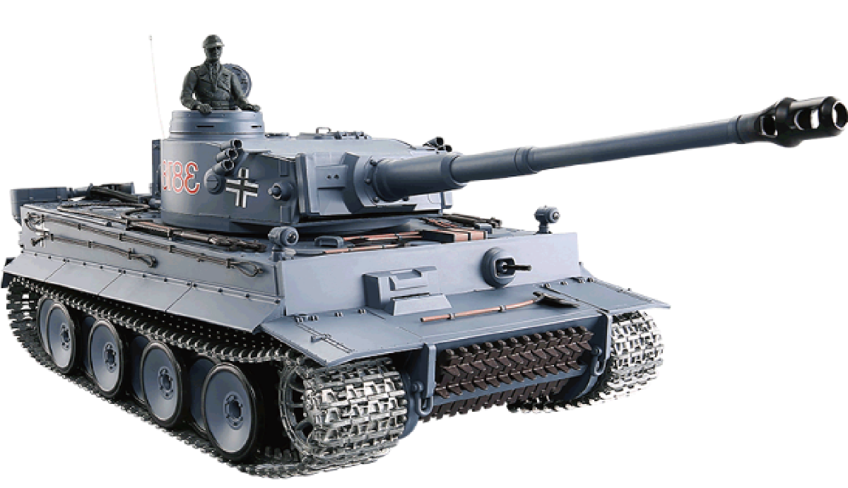 V7.0 1-16 German Tiger I RC Heavy Tank (BB AND IR) - FULL PRO VERSION 3818-FULL PRO