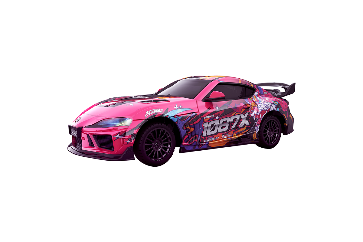 1/43 RC drift car Toyoto GR Supra - Pink