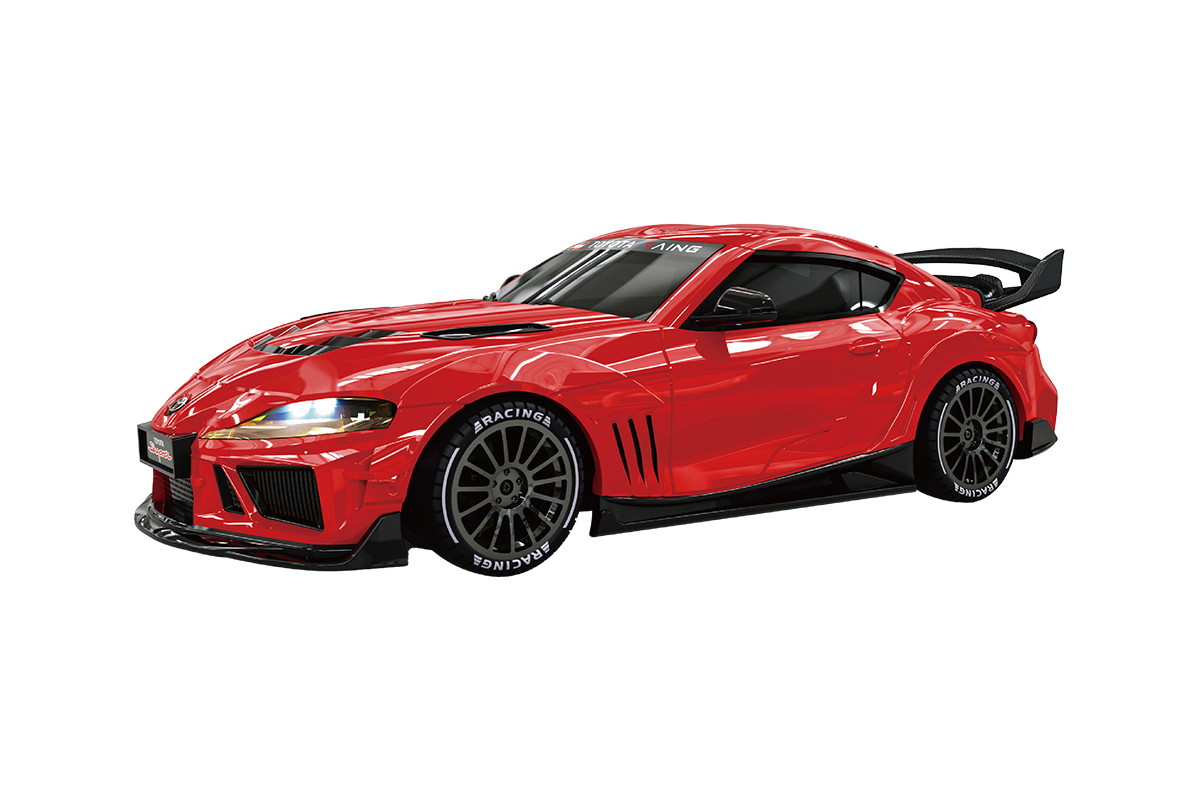 1/43 RC drift car Toyoto GR Supra - Red