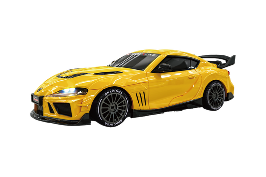 1/43 RC drift car Toyoto GR Supra - Yellow